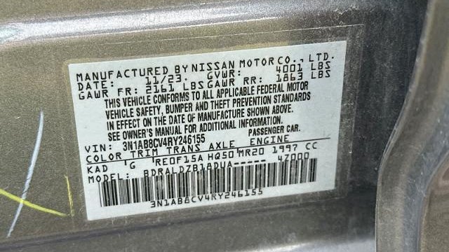 2024 Nissan Sentra SV