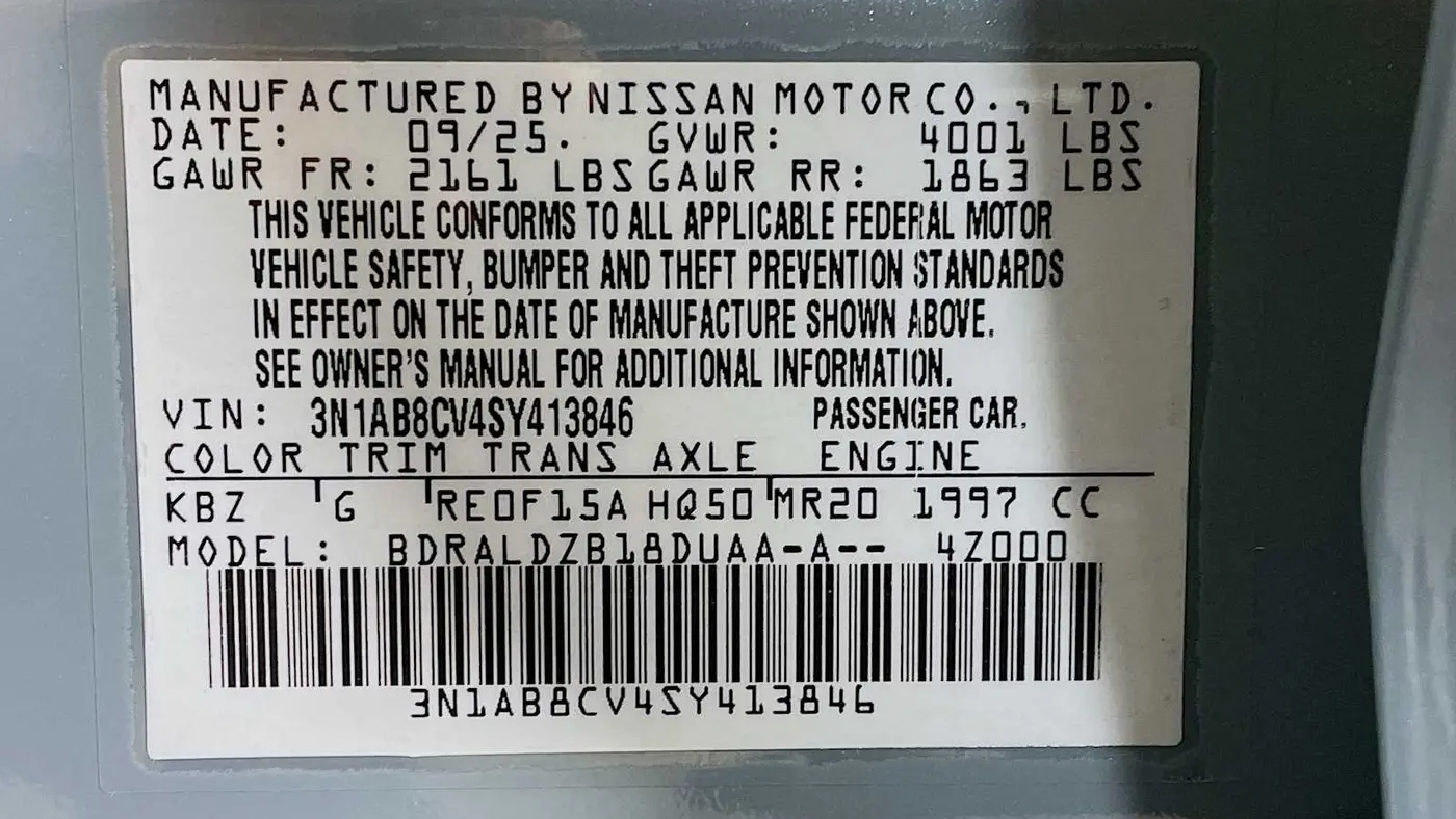 2025 Nissan Sentra SV