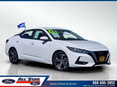 Photo of a 2021 Nissan Sentra SV 4DR Sedan for sale