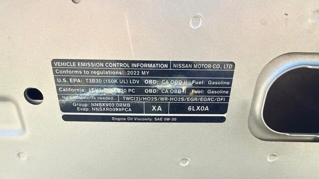 2022 Nissan Sentra SV