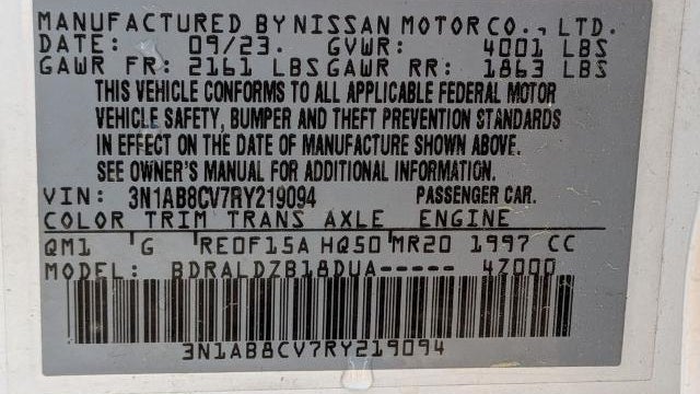 2024 Nissan Sentra SV
