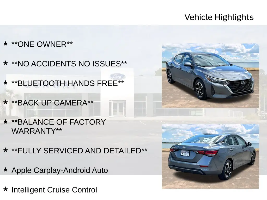 2025 Nissan Sentra - $19,500