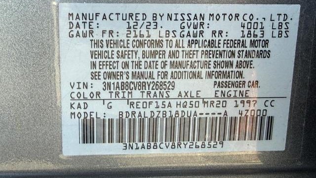 2024 Nissan Sentra SV