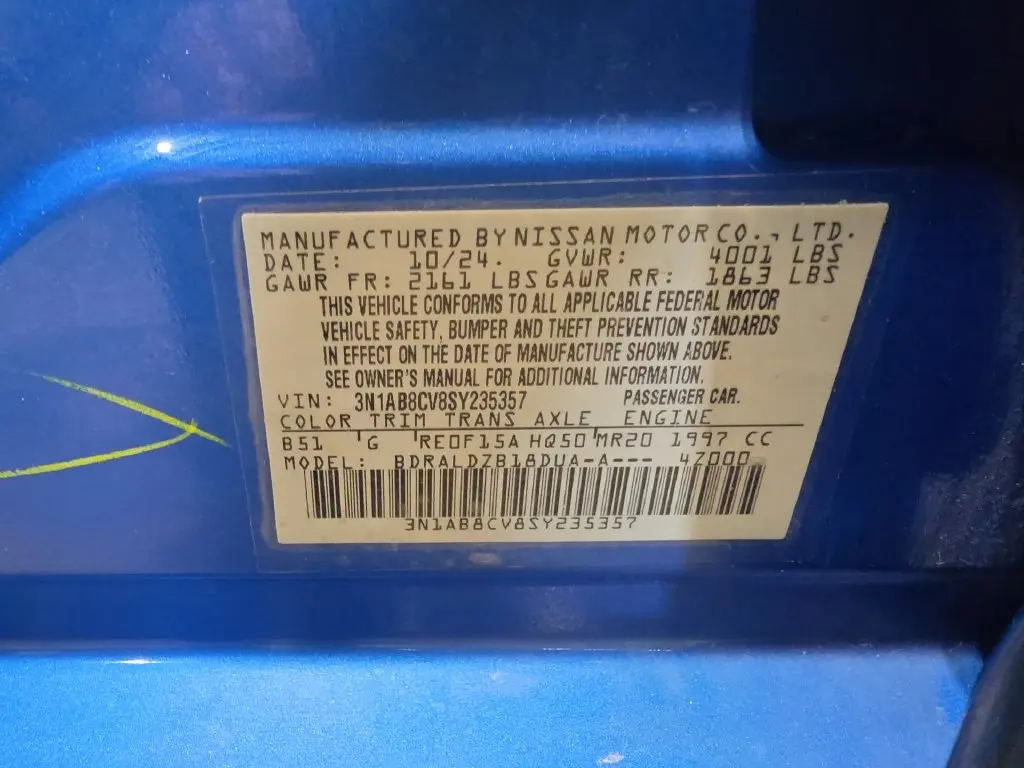 2025 Nissan Sentra - $19,474