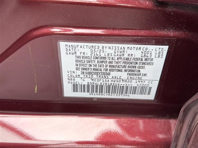 2025 Nissan Sentra - $20,400