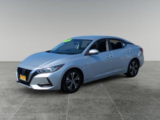 2021 Nissan Sentra with Brilliant Silver Exterior
