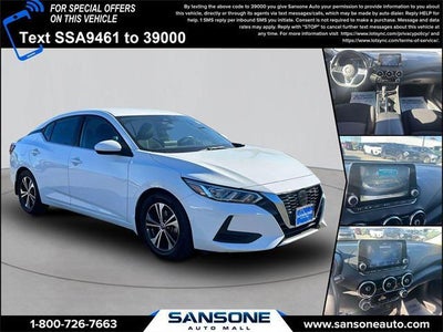 Photo of a 2021 Nissan Sentra SV 4DR Sedan for sale