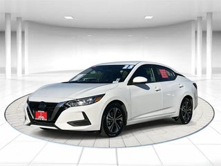 2023 Nissan Sentra with Fresh Powder Exterior
