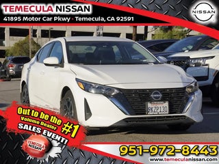 2024 Nissan Sentra with Fresh Powder Exterior