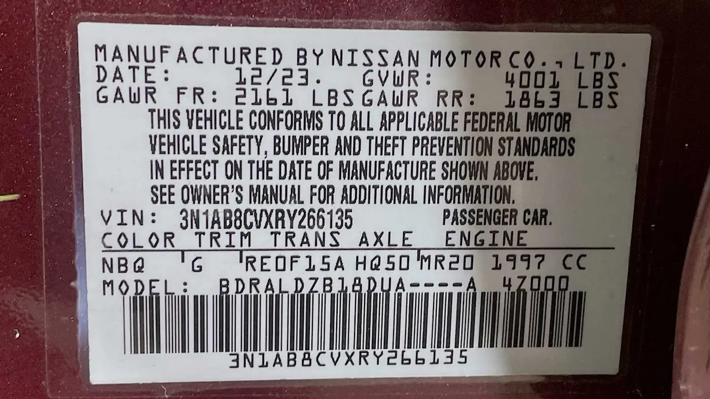 2024 Nissan Sentra SV