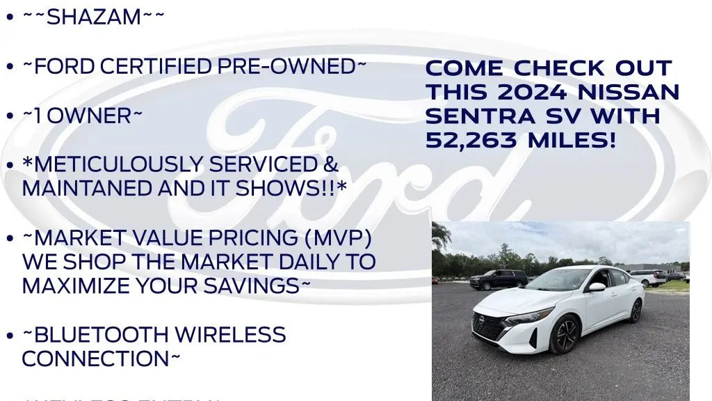 2024 Nissan Sentra SV