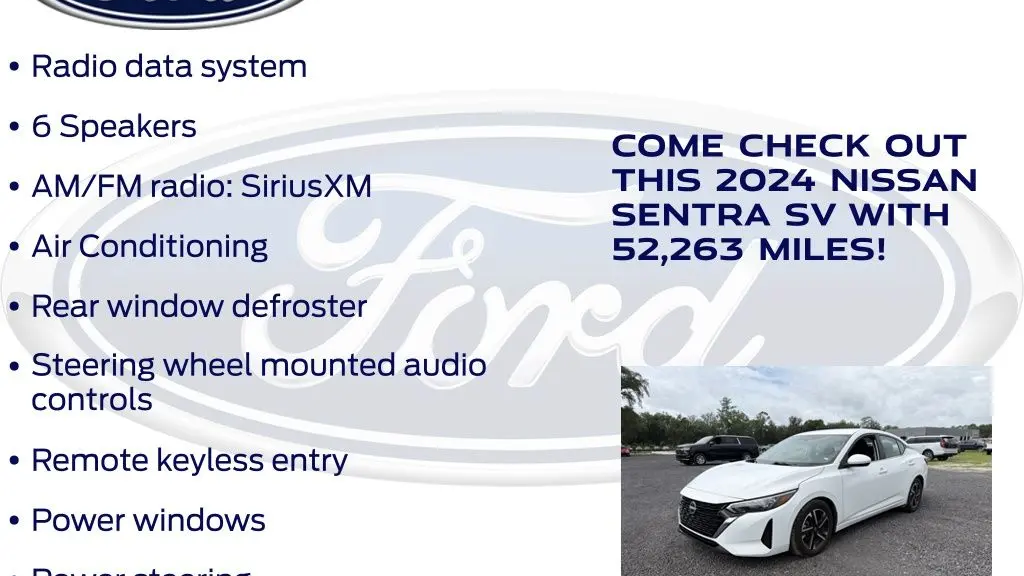 2024 Nissan Sentra SV