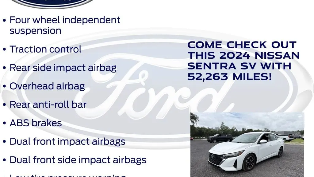2024 Nissan Sentra SV