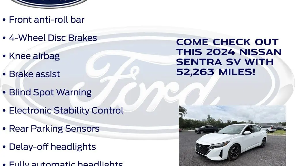 2024 Nissan Sentra SV