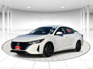 2024 Nissan Sentra with Fresh Powder Exterior