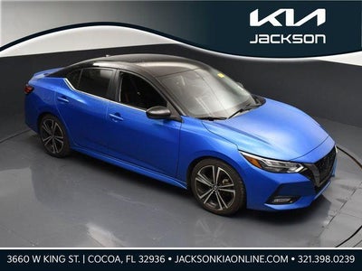 Photo of a 2021 Nissan Sentra SR 4DR Sedan for sale