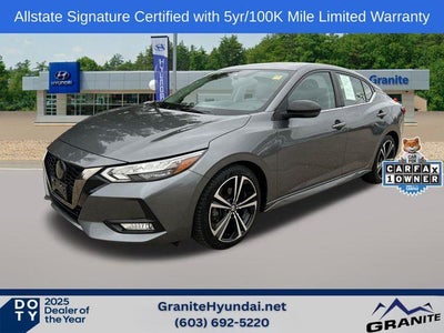 2022 Nissan Sentra SR 4DR Sedan