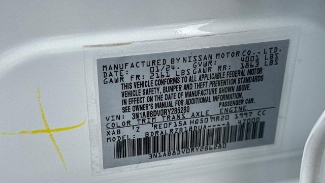 2024 Nissan Sentra SR