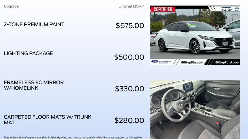 2024 Nissan Sentra SR