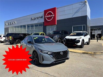 Photo of a 2025 Nissan Sentra SR 4DR Sedan for sale