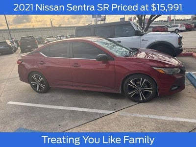 Photo of a 2021 Nissan Sentra SR 4DR Sedan for sale