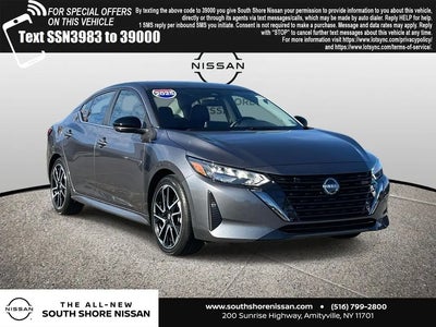 Photo of a 2025 Nissan Sentra SR 4DR Sedan for sale