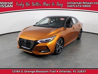 Photo of a 2021 Nissan Sentra SR 4DR Sedan for sale