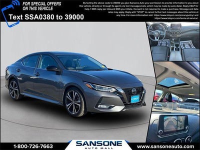 Photo of a 2023 Nissan Sentra SR 4DR Sedan for sale