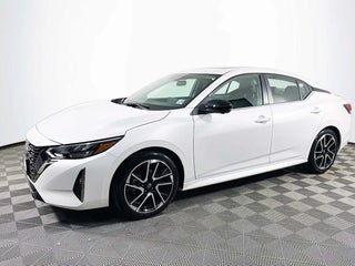 2024 Nissan Sentra with Aspen White Tricoat Exterior
