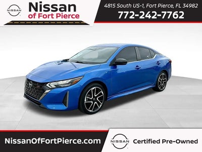 Photo of a 2024 Nissan Sentra SR 4DR Sedan for sale
