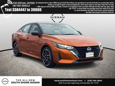 Photo of a 2025 Nissan Sentra SR 4DR Sedan for sale