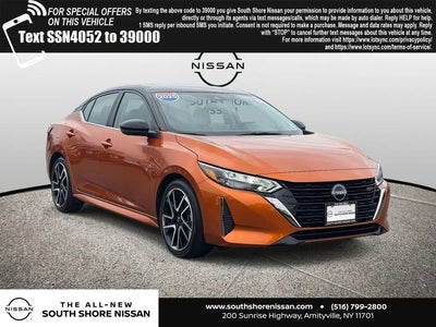 Photo of a 2025 Nissan Sentra SR 4DR Sedan for sale