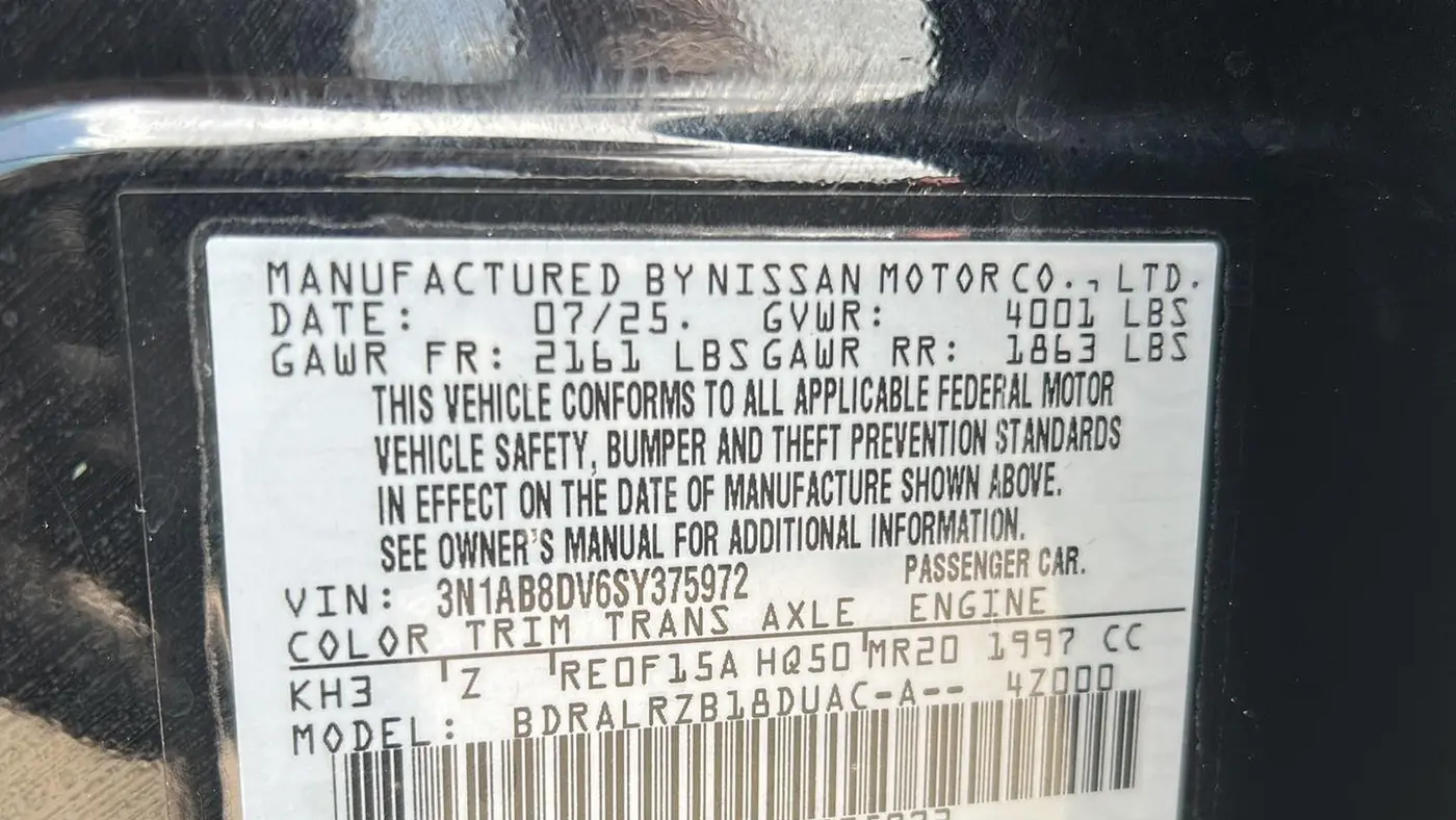 2025 Nissan Sentra SR
