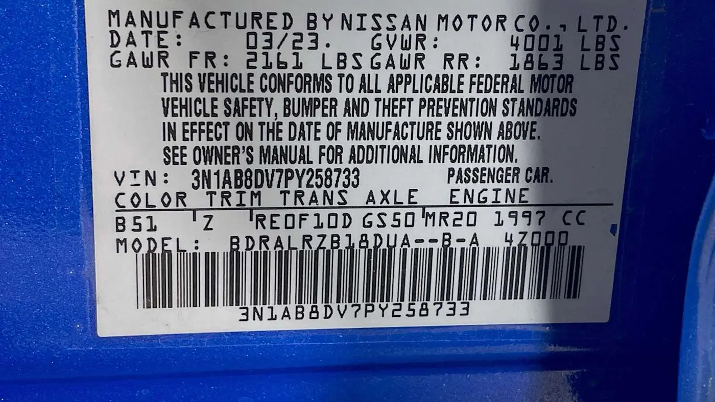 2023 Nissan Sentra SR