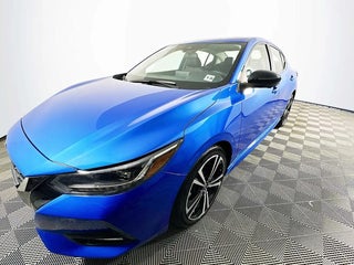 2023 Nissan Sentra with Electric Blue Metallic Exterior