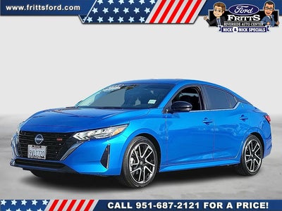 Photo of a 2025 Nissan Sentra SR 4DR Sedan for sale
