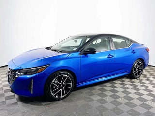 2024 Nissan Sentra with Electric Blue Metallic/Super Black Exterior