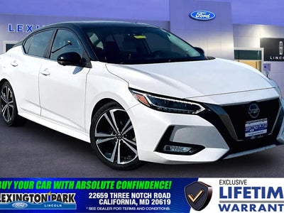 2020 Nissan Sentra SR 4DR Sedan