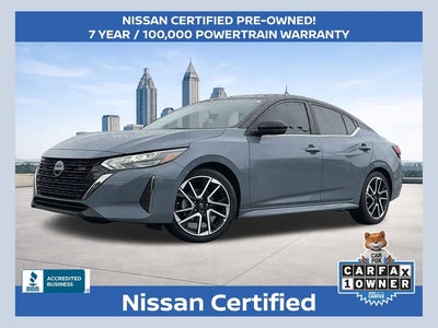 2025 Nissan Sentra SR 4DR Sedan