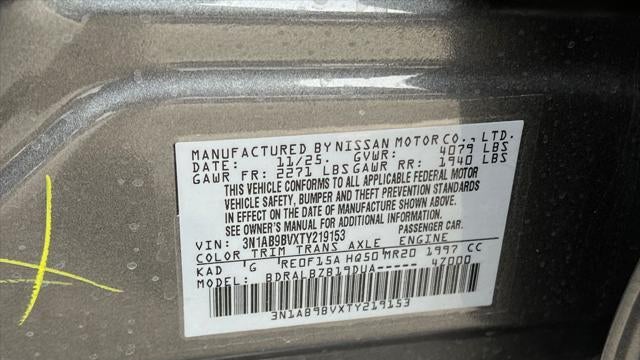 2026 Nissan Sentra S