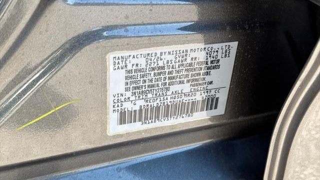 2026 Nissan Sentra SV