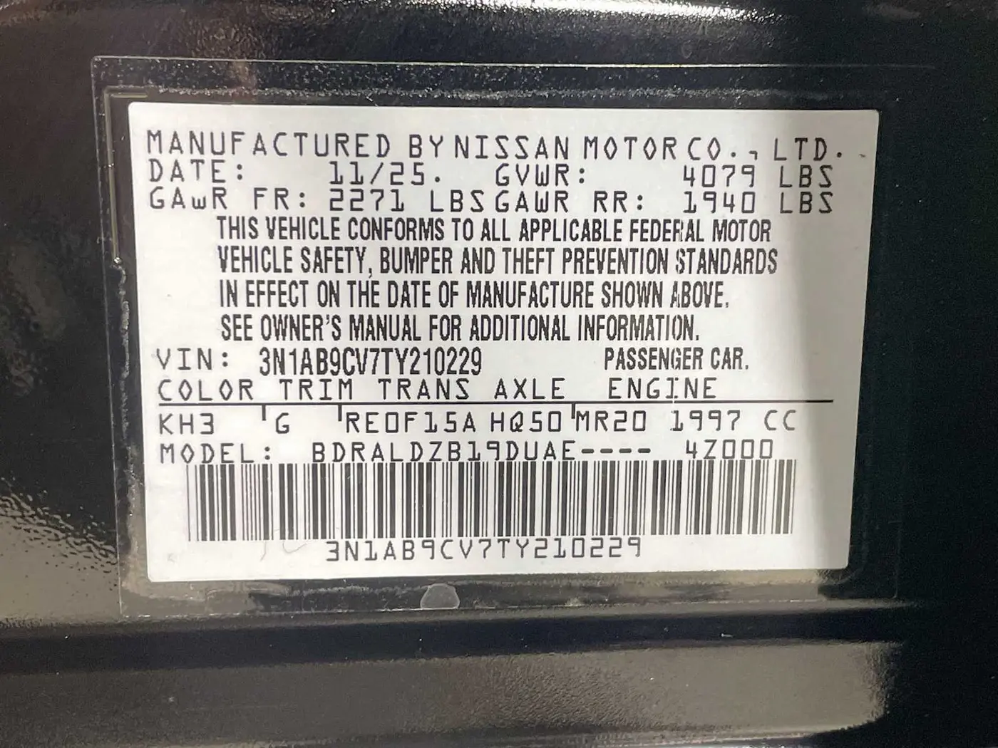 2026 Nissan Sentra - $23,995