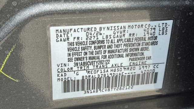2026 Nissan Sentra SV