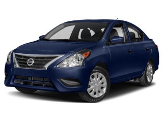 2019 Nissan Versa with Deep Blue Pearl Exterior