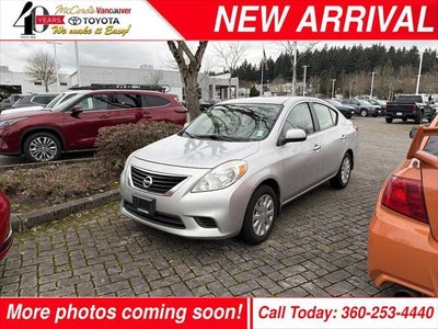 2012 Nissan Versa 1.6 SV 4DR Sedan