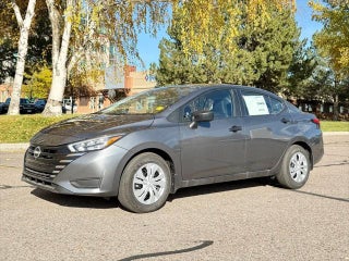 2025 Nissan Versa with Gun Metallic Exterior