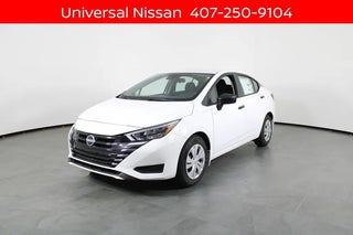 2025 Nissan Versa with Fresh Powder Exterior