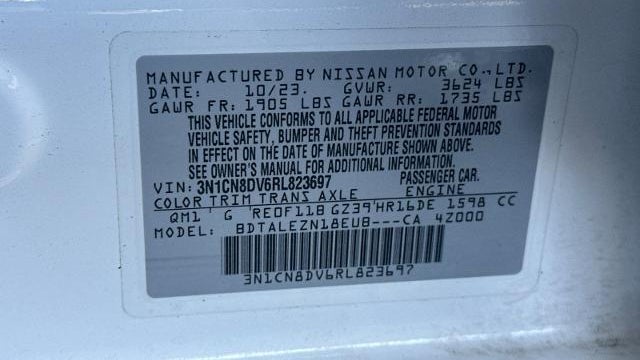 2024 Nissan Versa S