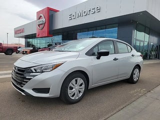 2025 Nissan Versa with Brilliant Silver Metallic Exterior
