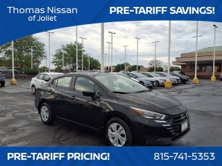 2025 Nissan Versa with Super Black Exterior